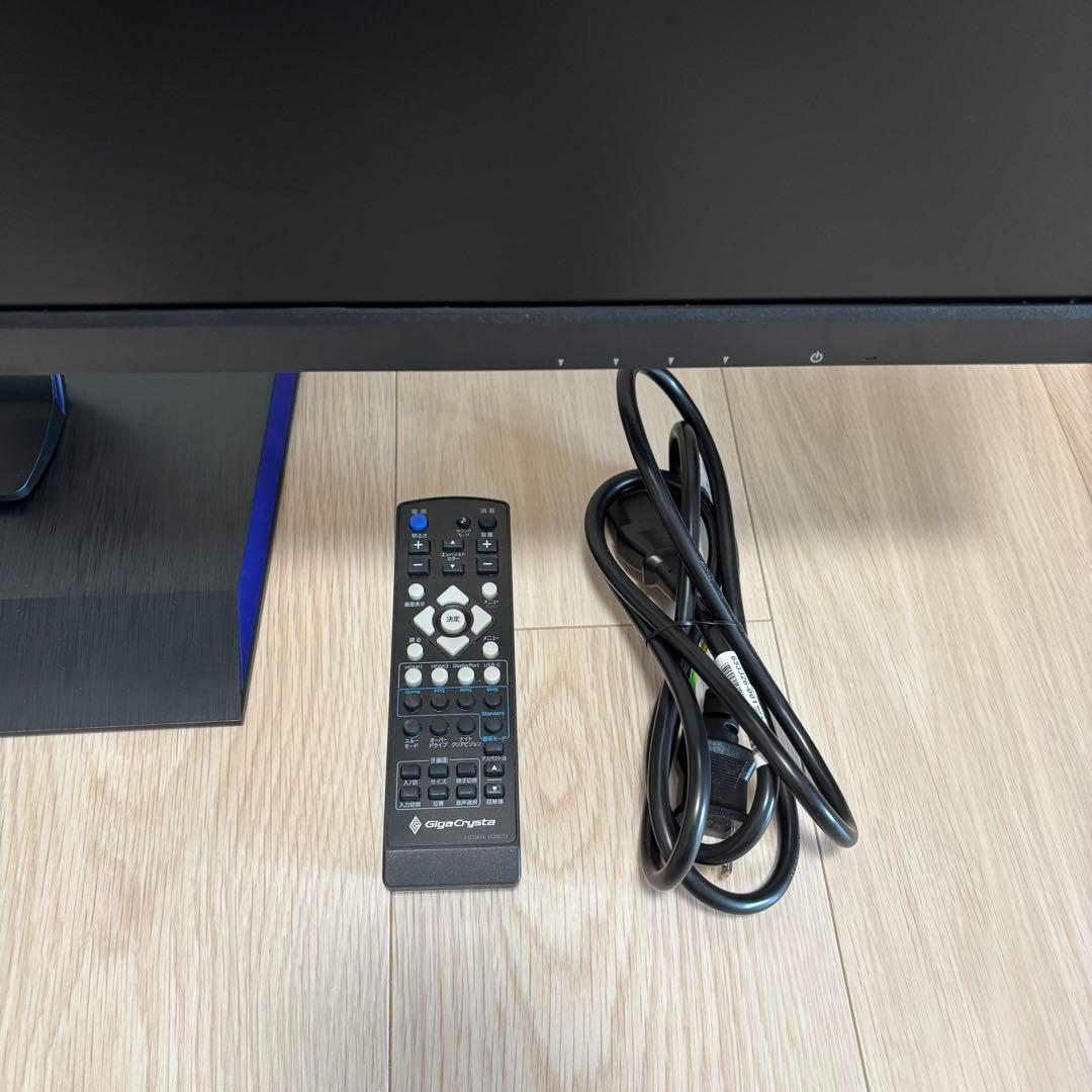 IODATA GigaCrysta(LCD-GCWQ341XDB) モニター