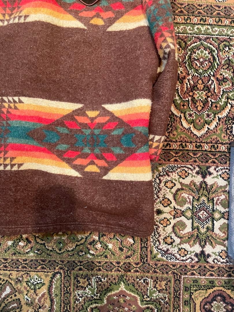 希少・レア CHIPIE フィールドジャケット ブルゾン L ネイティブ柄