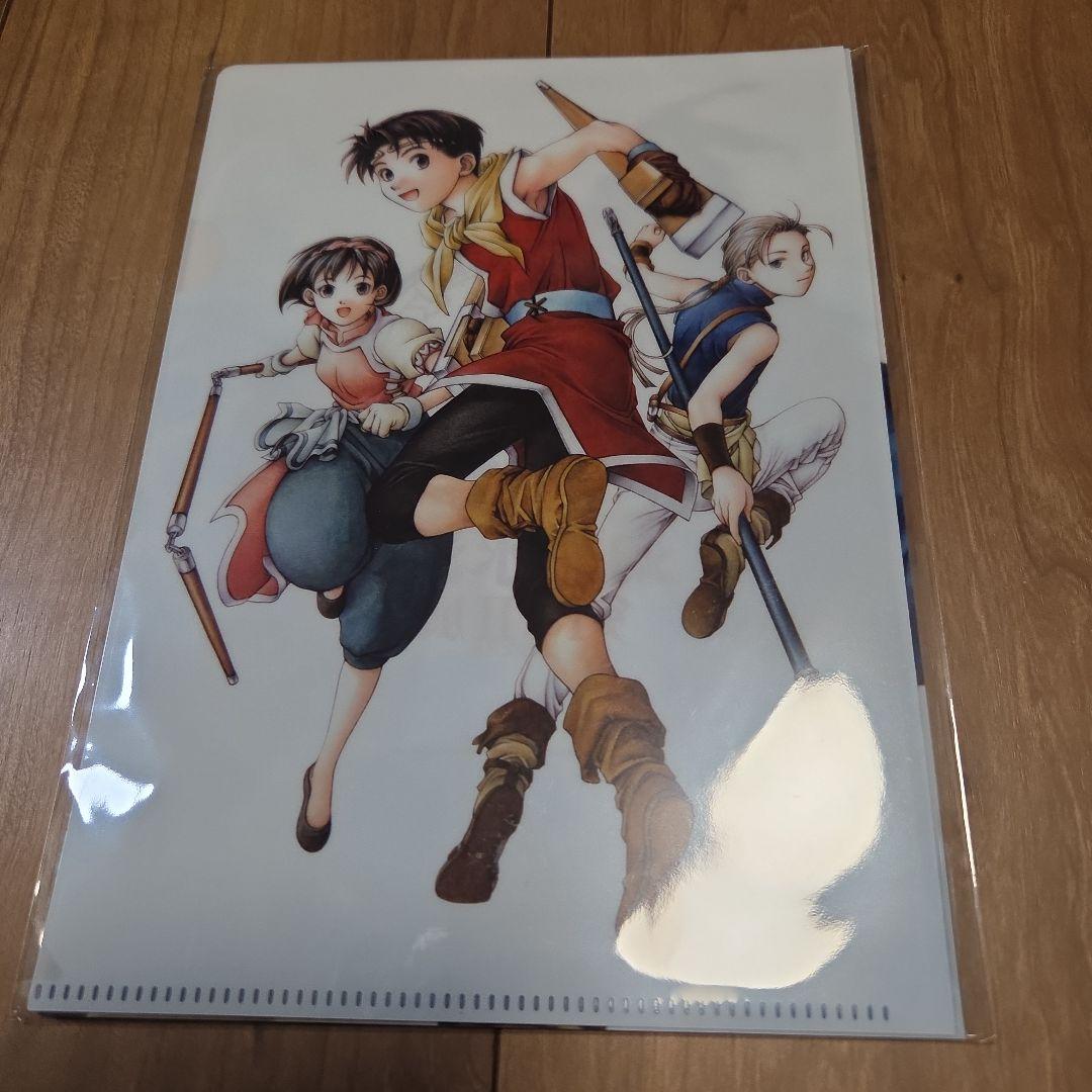 幻想水滸伝I&II展 クリアファイル コンプ８点セット幻想博物館 幻想水滸伝展