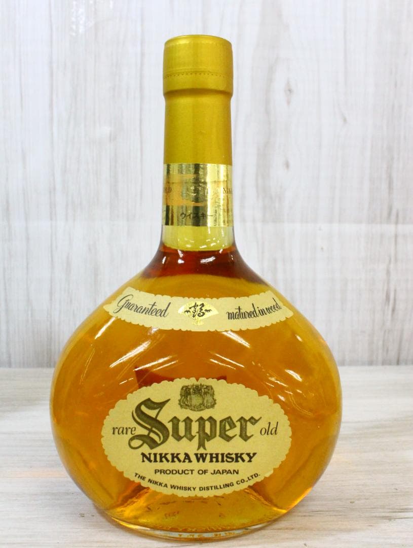 ▲未開栓/古酒ウイスキー 8本まとめ ニッカ スーパーニッカ モルト ブランデー
