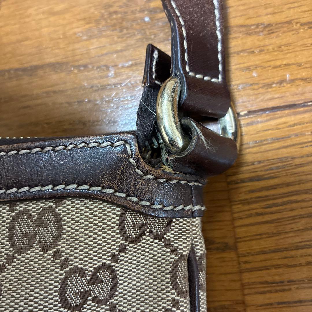 GUCCI GGキャンバス ショルダーバッグ　正規品　232967 520981