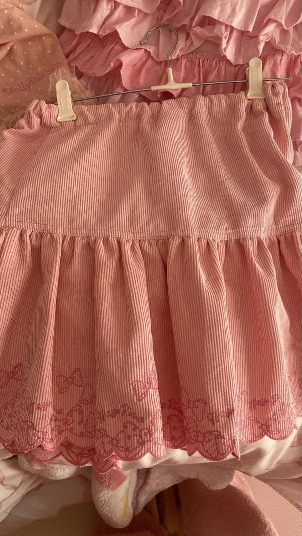 メゾピアノ スカパン スカート フリル レア リボン 140