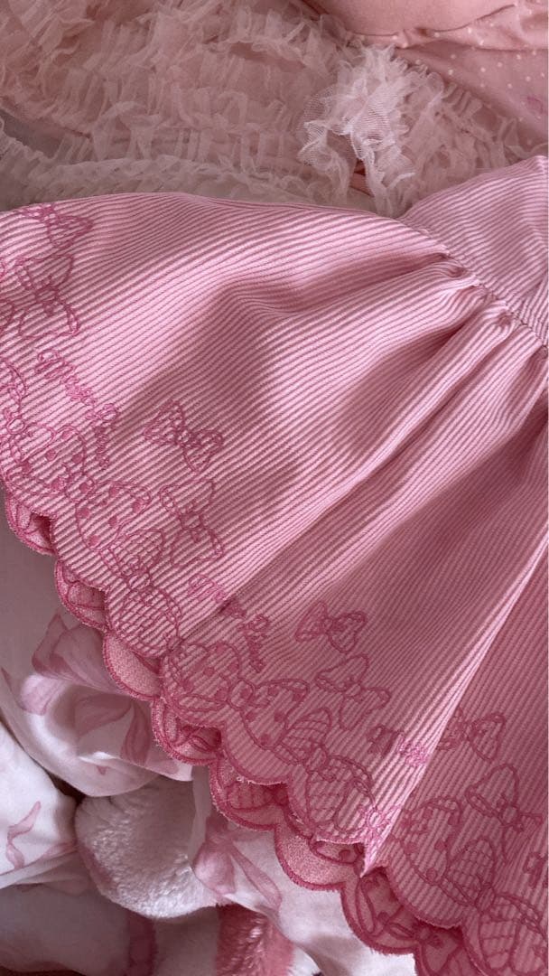 メゾピアノ スカパン スカート フリル レア リボン 140