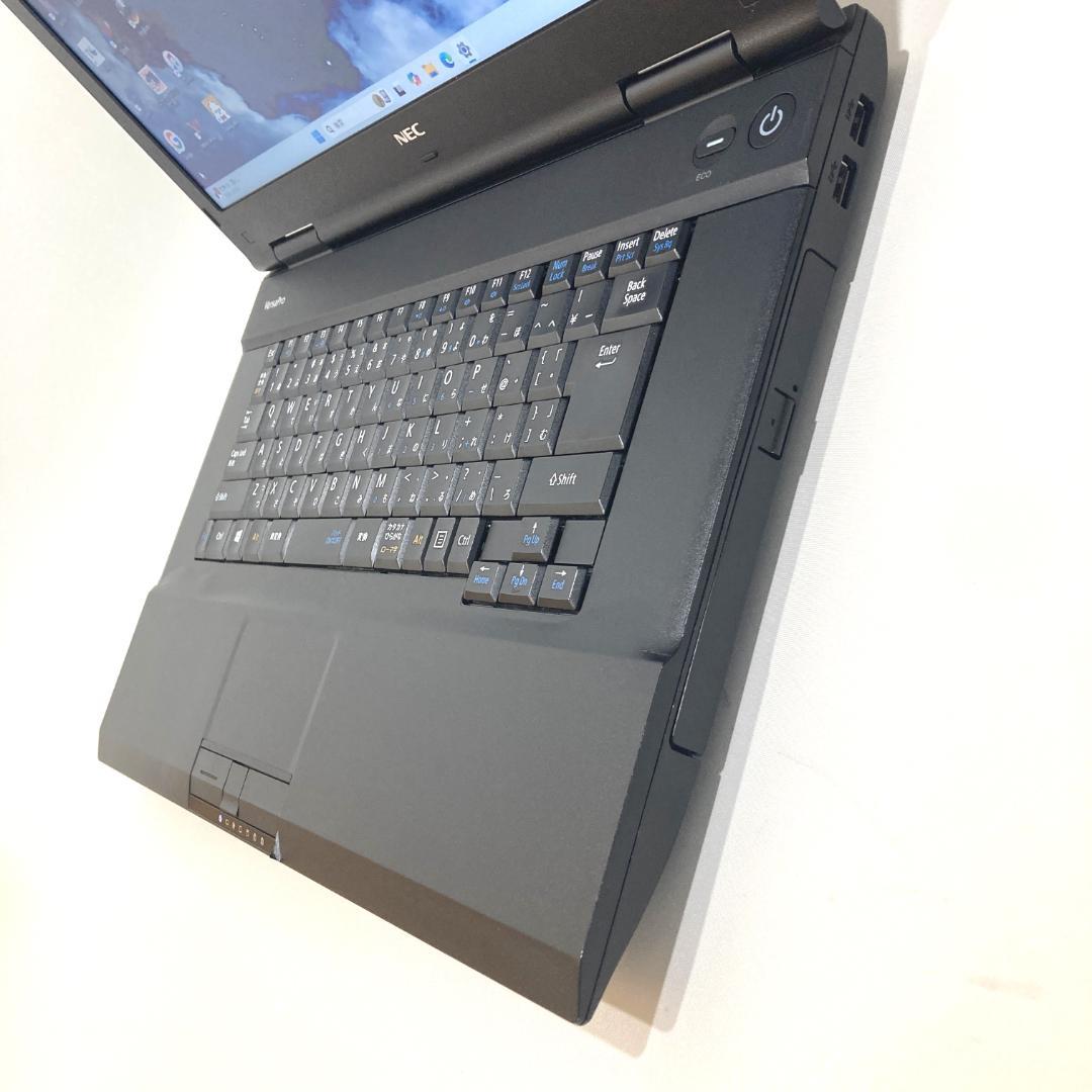 初心者✨快適i3・大画面・DVD✨黒✨すぐ使えるノートパソコン◇D321-4