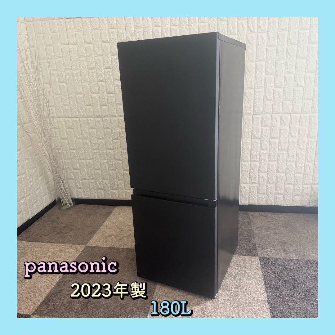 でこぽん ✨パナソニック　冷蔵庫　NR-B18C1-K 2023年　美品
