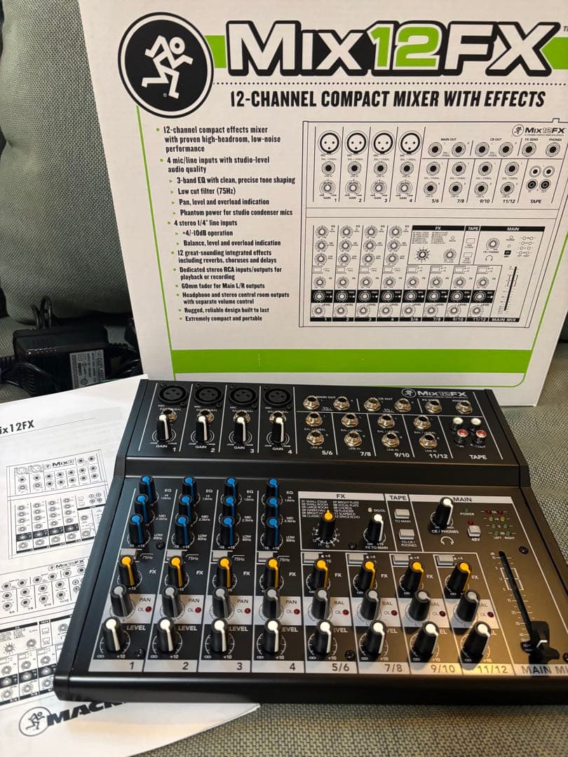 MACKIE マッキー MIX12FX アナログミキサー