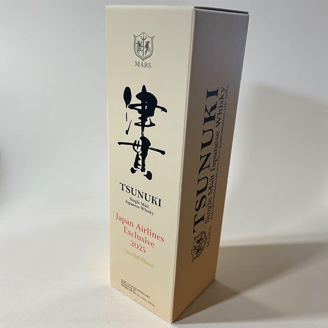 MARS 津貫シングルモルトウイスキー 2025年日本航空限定 ギフトラッピング