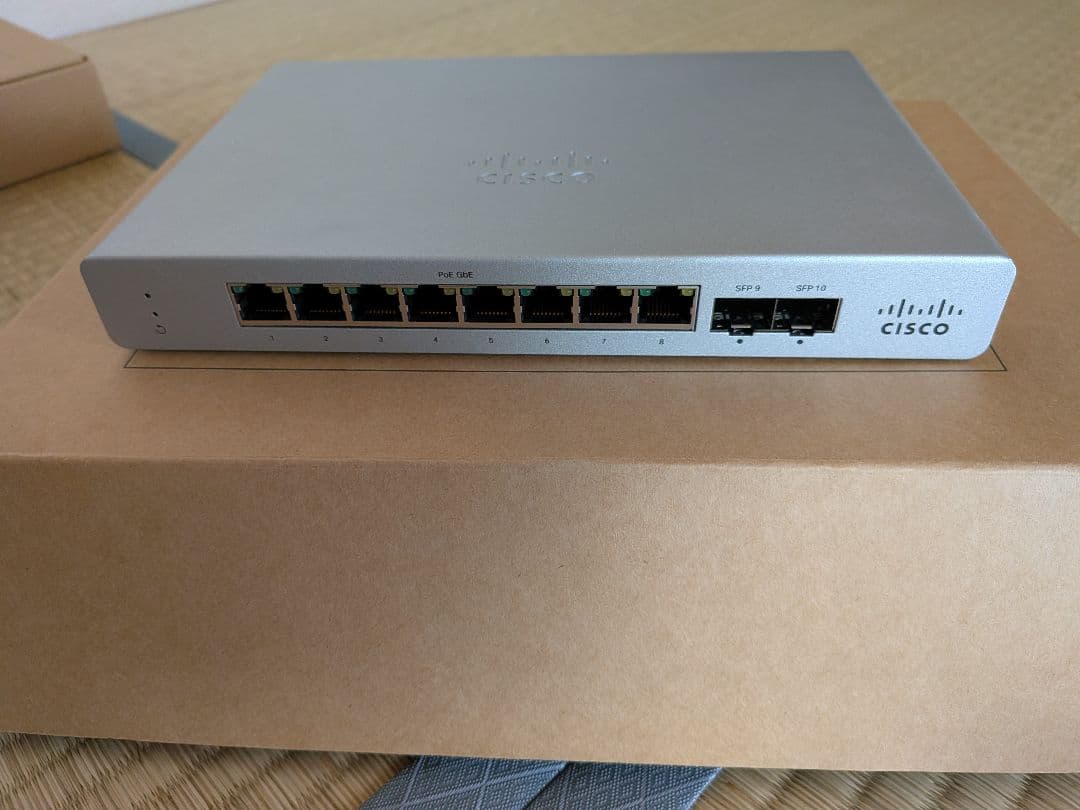 ルーター・ネットワーク機器 Cisco meraki MX64,MS120,MR33