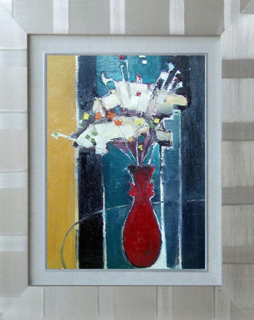 油絵 菅家令子 絵 絵画 インテリア F6-172023 花