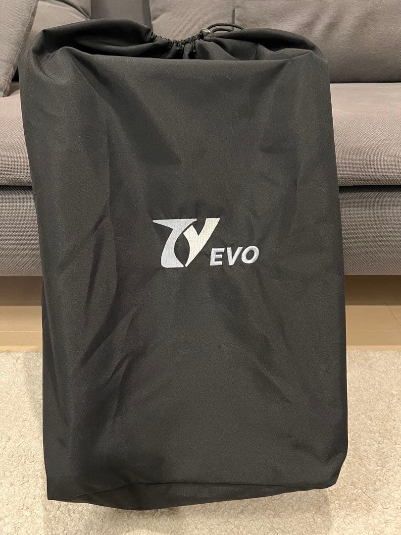 EVO トラベルベストチャイルドシート ベージュ 収納バッグ付き