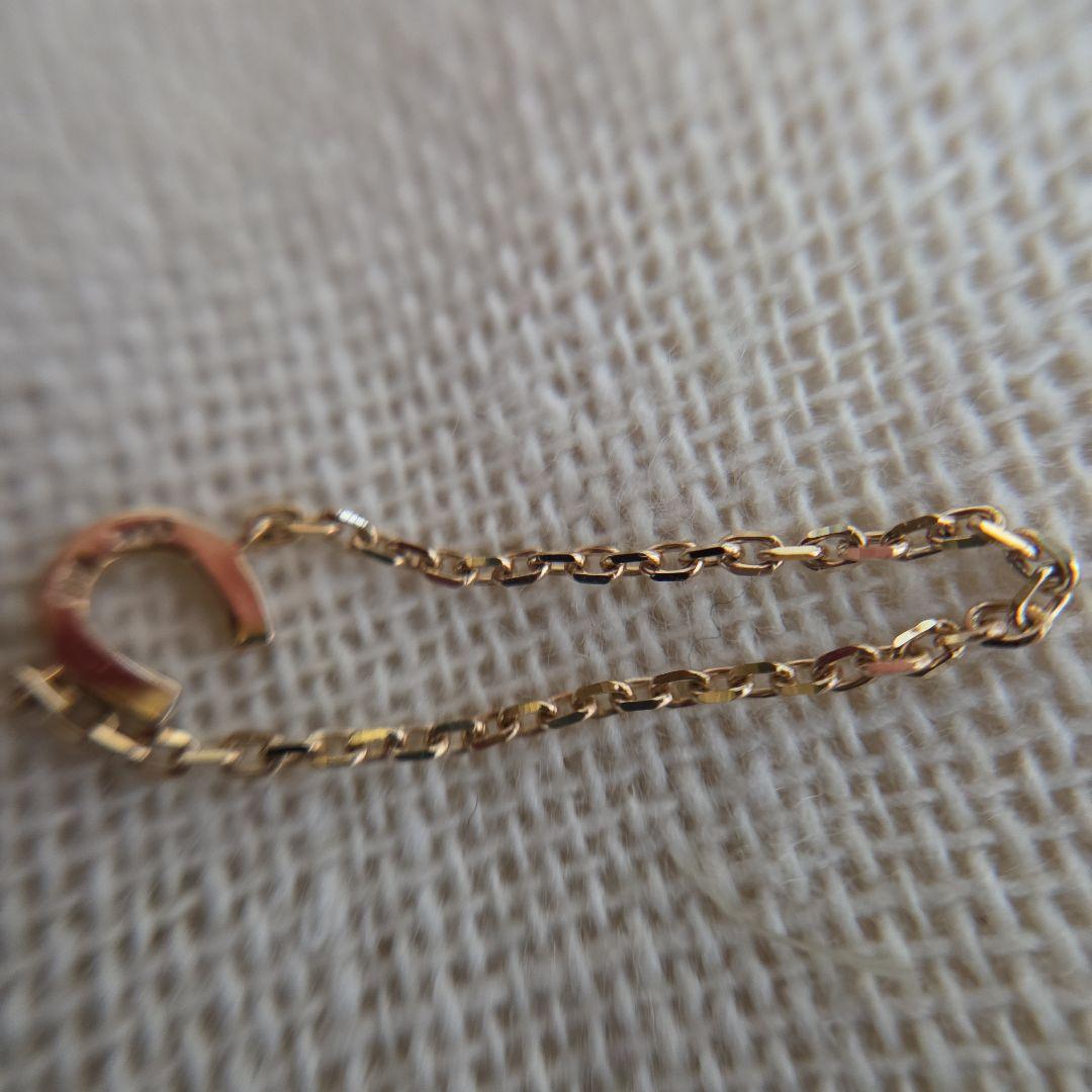 K10YG ホースシュー ダイヤ リング