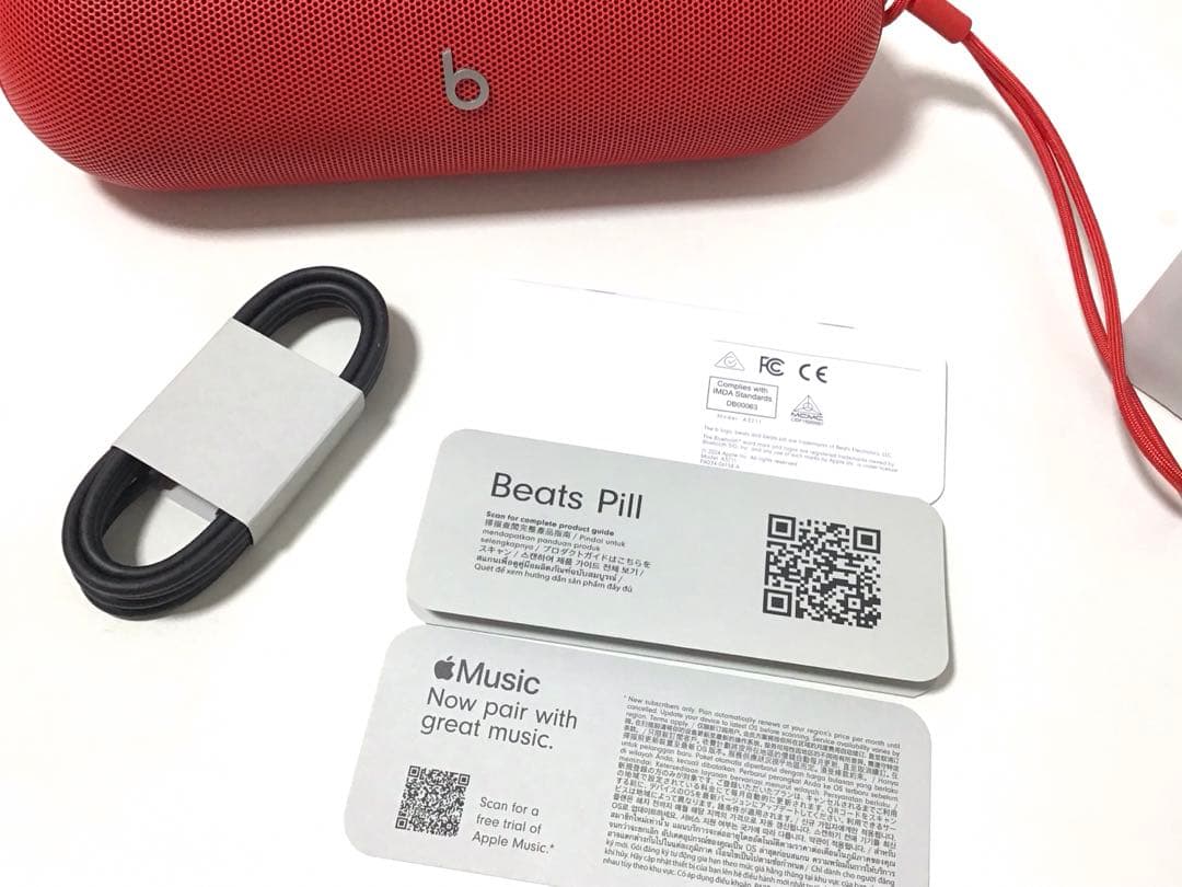 Beats Pill Bluetooth スピーカー 赤