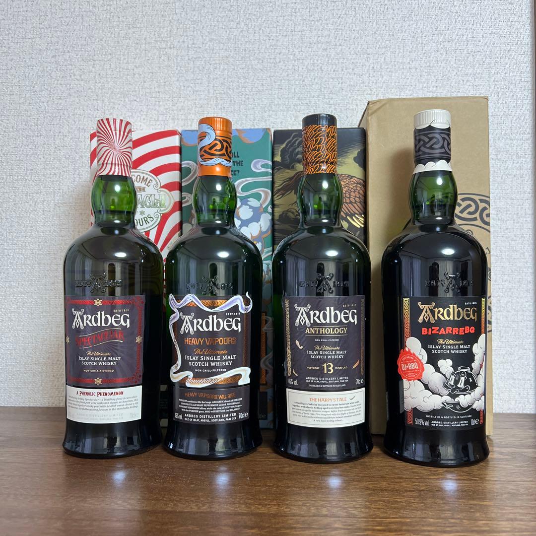 アードベッグ Ardbeg コミッティリリース 4本セット