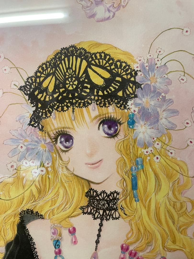 希少　いのまたむつみ　ミクスドメディア　アステリスク　版画　直筆サイン