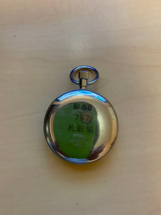 札鉄局の懐中時計