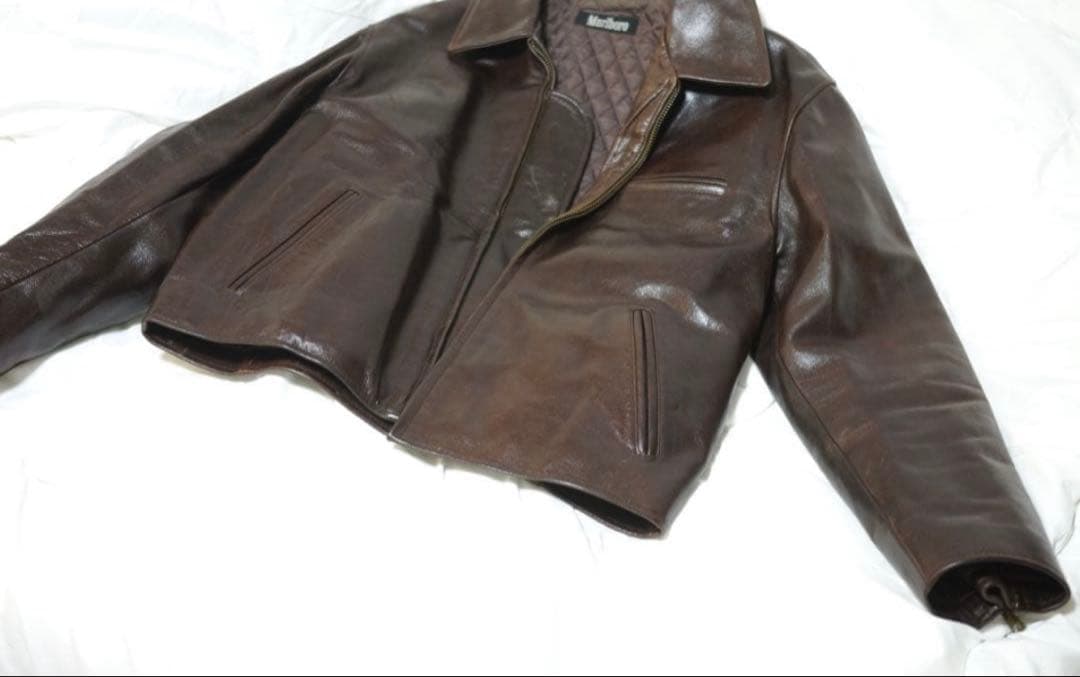 Marlboro leather mini jacket マールボロ