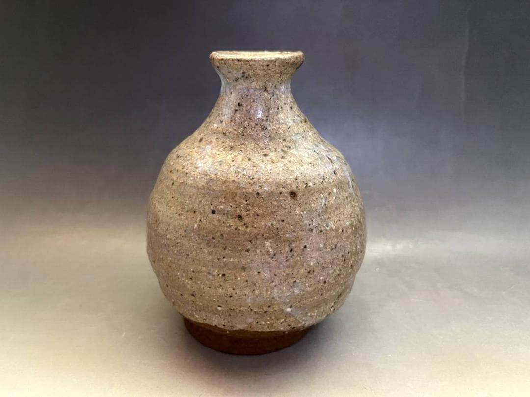 徳利■古唐津 コレクター収集品(江戸期)酒器名品 トックリ 一輪挿し 時代物骨董