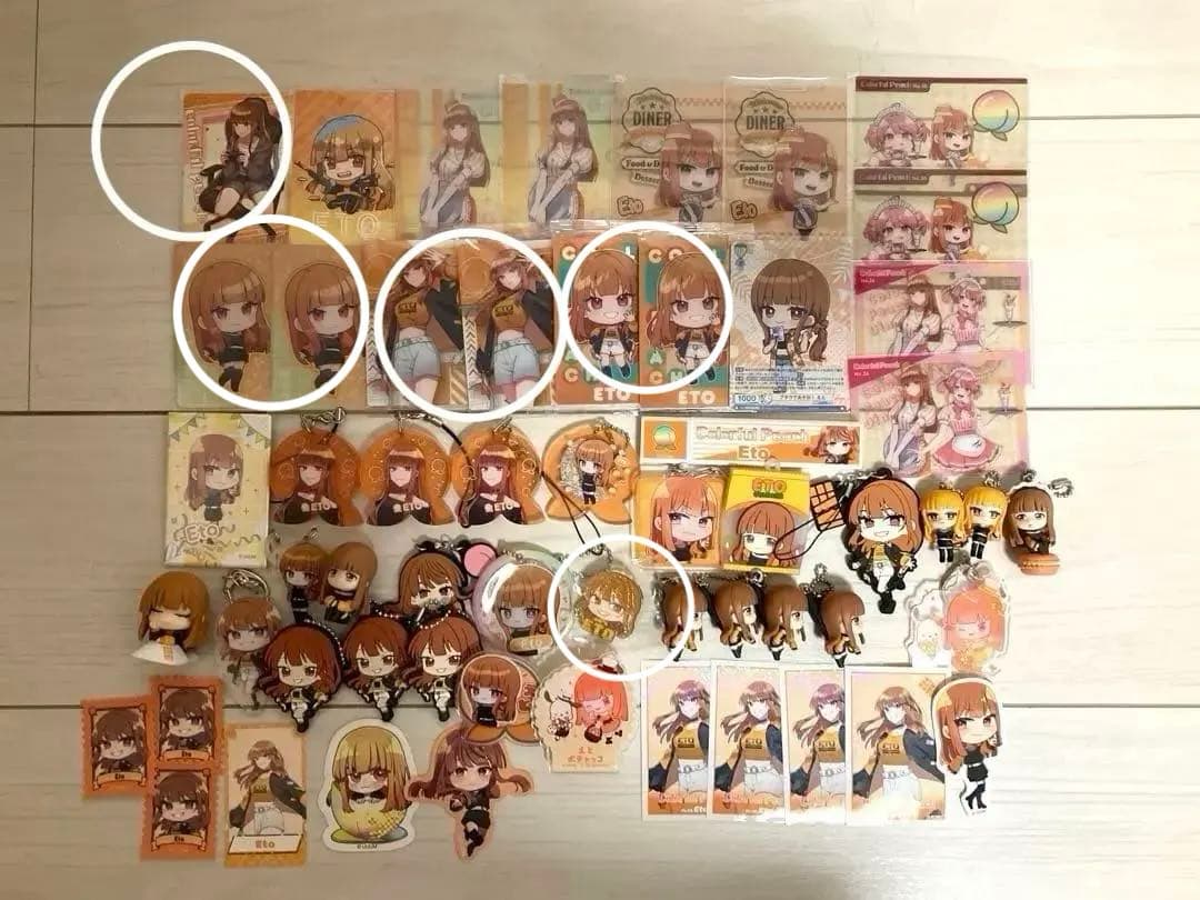 カラフルピーチ えとさん グッズセット　まとめ売り