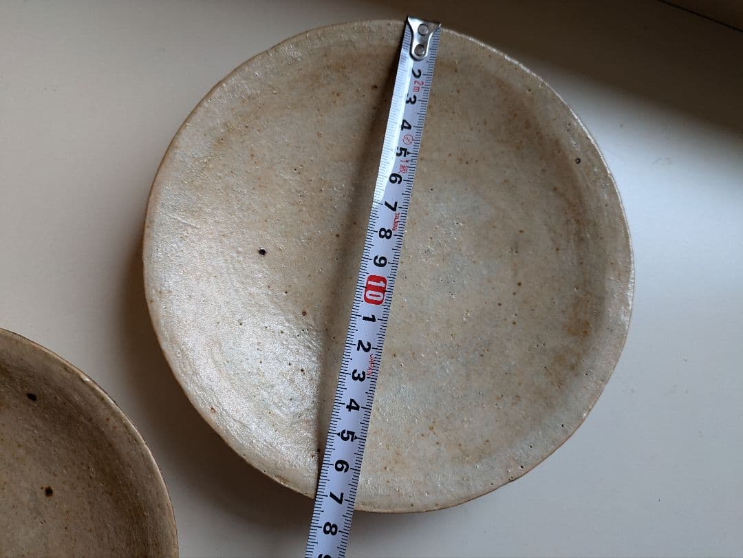 石原稔久　脚付皿　2枚