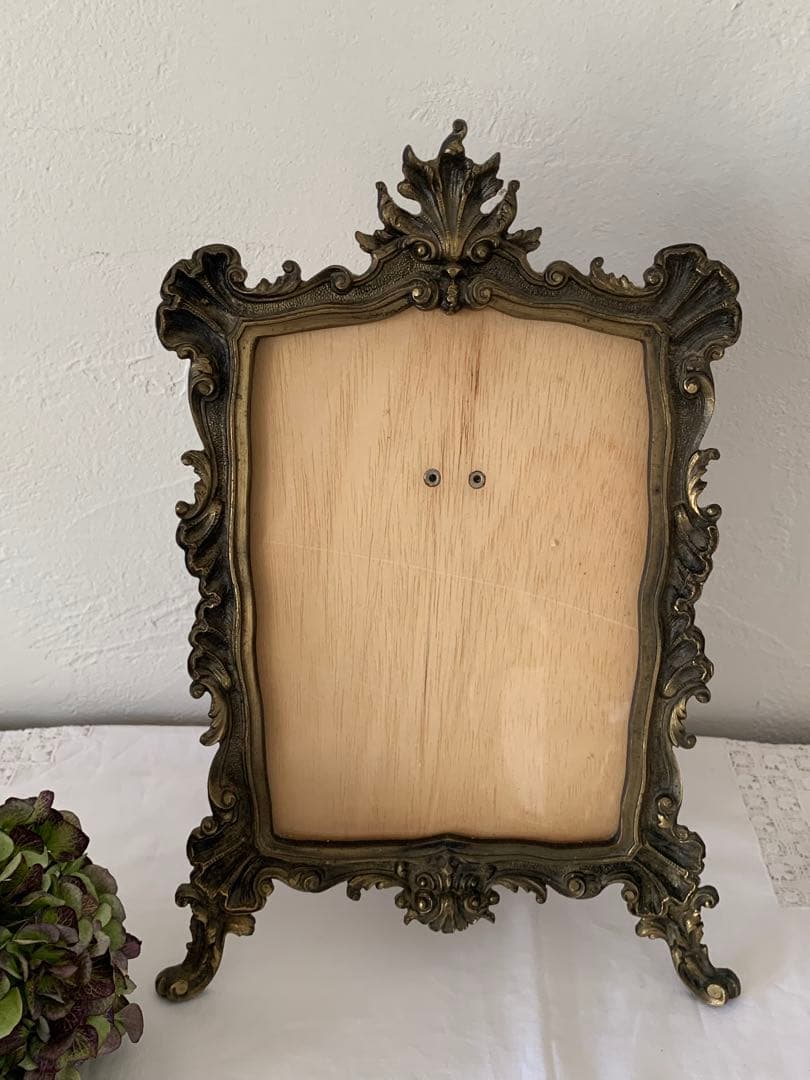 フランス　蚤の市　フレーム　デコラティブ　ブロカント