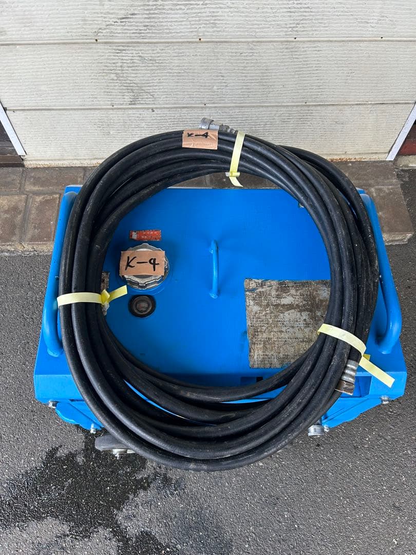 K4綺麗ツルミHPJ-5ESM高圧洗浄機防音ガン・高圧ホース・給排水ホースセット