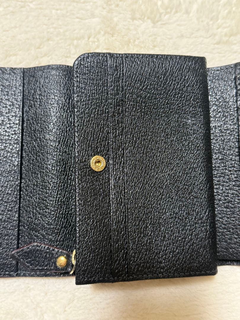 Vivienne Westwood ブラック三つ折り財布 美品