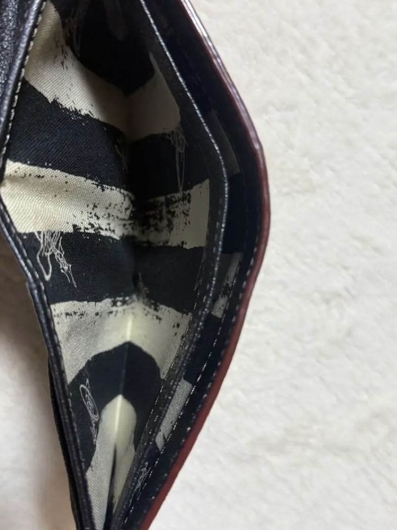 Vivienne Westwood ブラック三つ折り財布 美品