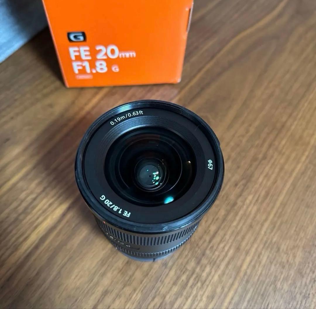 Sony FE 20mm F1.8 G 単焦点レンズ