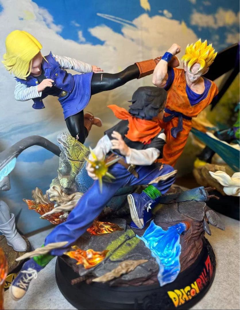 ドラゴンボール 孫悟飯 ガレキ ガレージキット スタチュー X①⑨