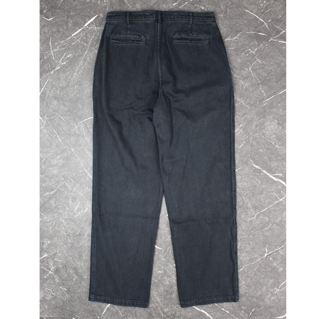 STUSSY UNIFORM PANT ルーズシルエットパンツ ブラック 30