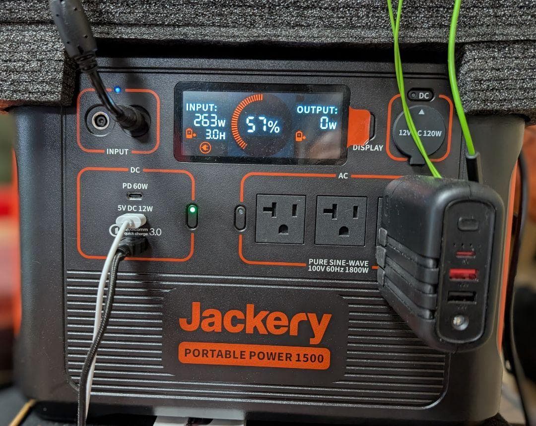 ポータブル電源【EcoFlow DELTA 3】1024wh