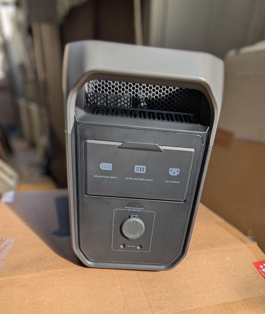 ポータブル電源【EcoFlow DELTA 3】1024wh