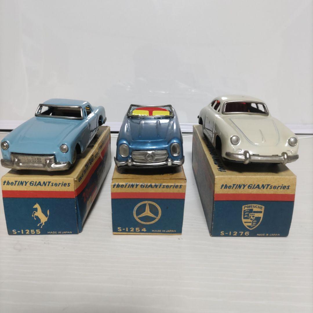 the TINY GIANT series フリクションカー 6台セット 箱付き