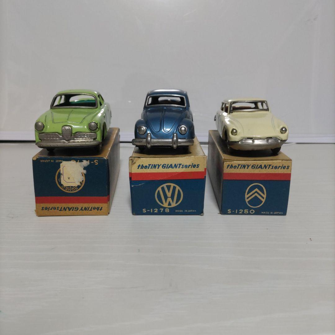 the TINY GIANT series フリクションカー 6台セット 箱付き