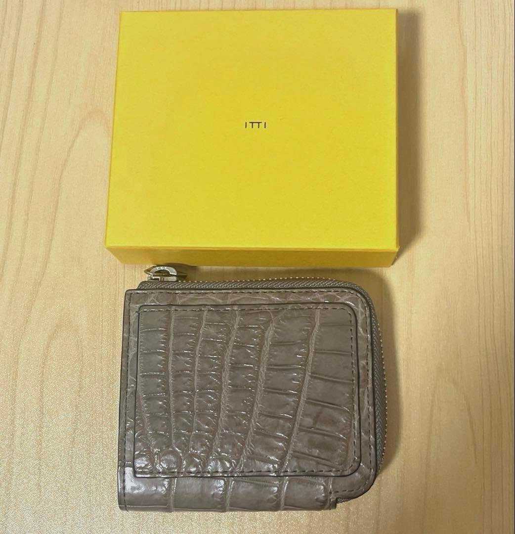 itti　イッチ　コンパクトウォレット　財布　クロコ