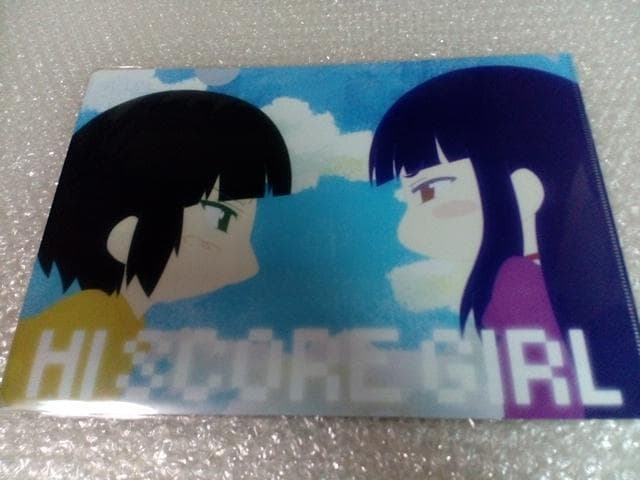 ハイスコアガール HMV限定 A4クリアファイル 大野晶