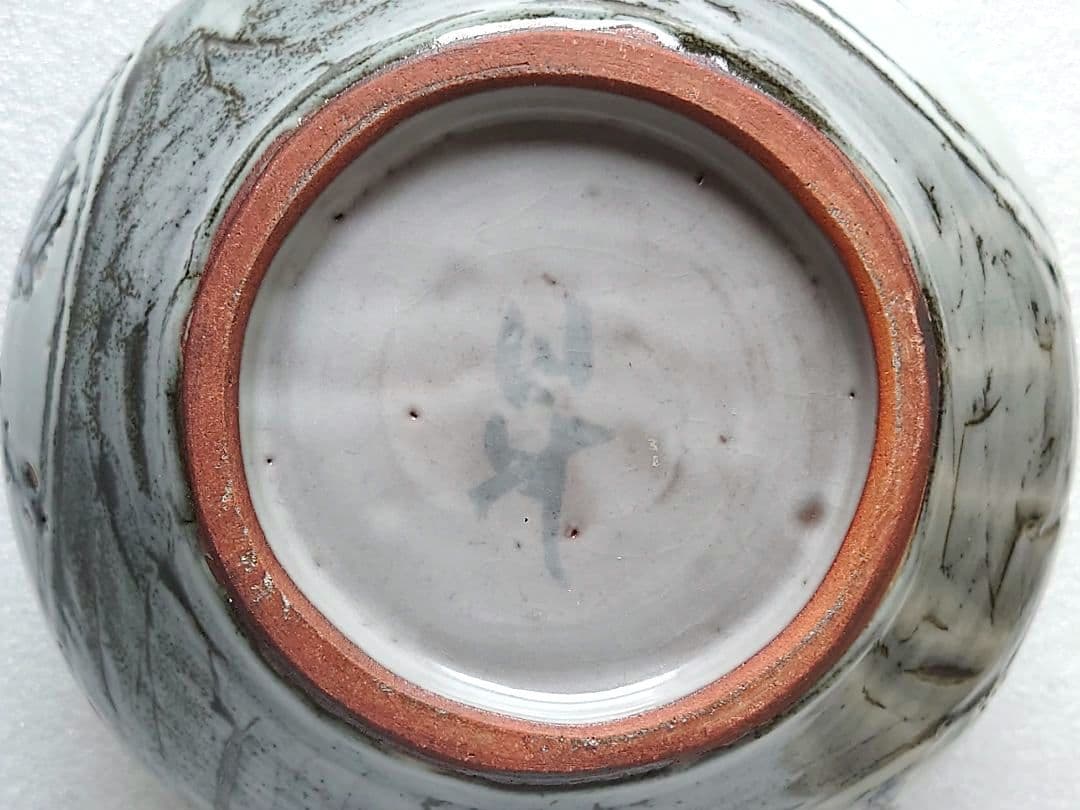 伊呂波窯:森本昇 (師.齋藤三郎)◆色絵窓絵椿木蓮牡丹文大壺:高さ約21.6cm