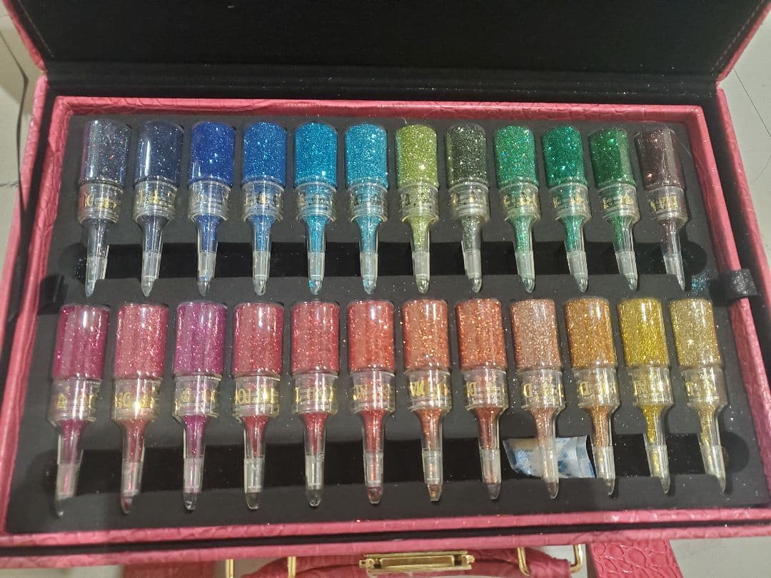 【希少プロセット48色】ボディージュエリー/ダイアモンドタトゥー/スキンアート