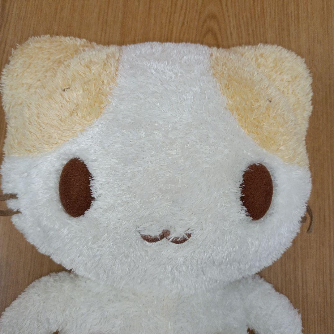 レア/希少　サンリオ　マシュマロみたいなふわふわにゃんこ　ぬいぐるみ　平成レトロ