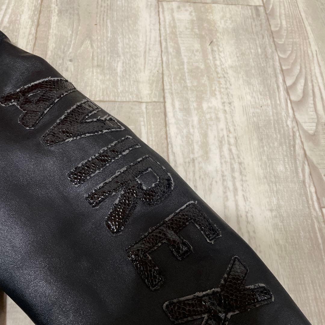 【希少】AVIREX アヴィレックス　革ジャン　ドラゴン刺繍　レザージャケット