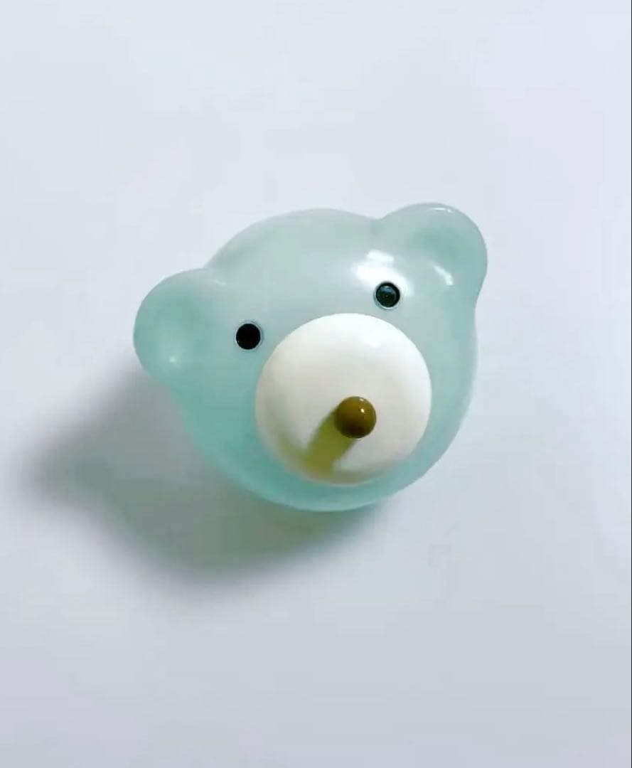 【匿名配送】クマ　キャンディポット　小物入れ　レトロ　レア☆