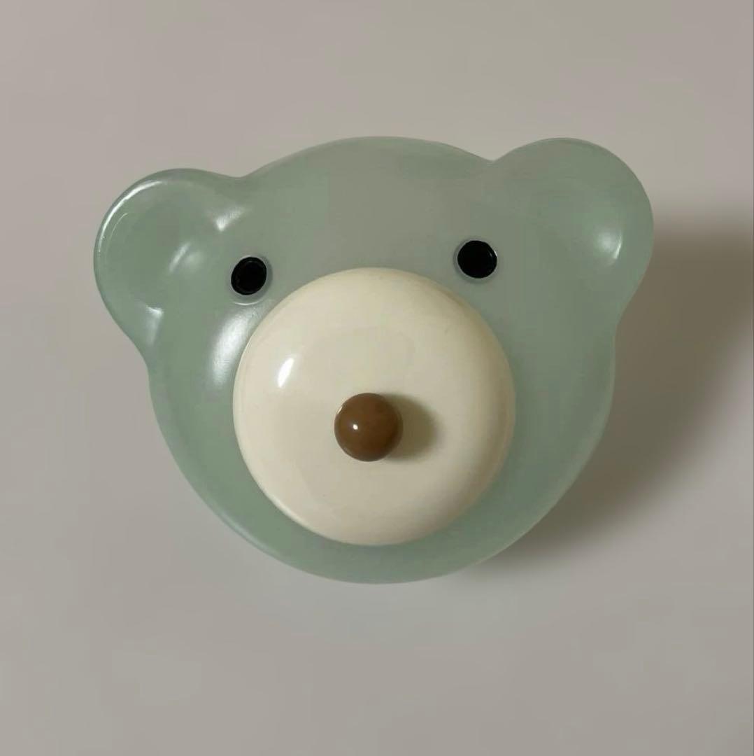 【匿名配送】クマ　キャンディポット　小物入れ　レトロ　レア☆