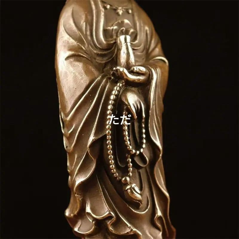 銅製 仏像 浄水観音菩薩仏像 仏間供養 銅製品 工芸品 置物