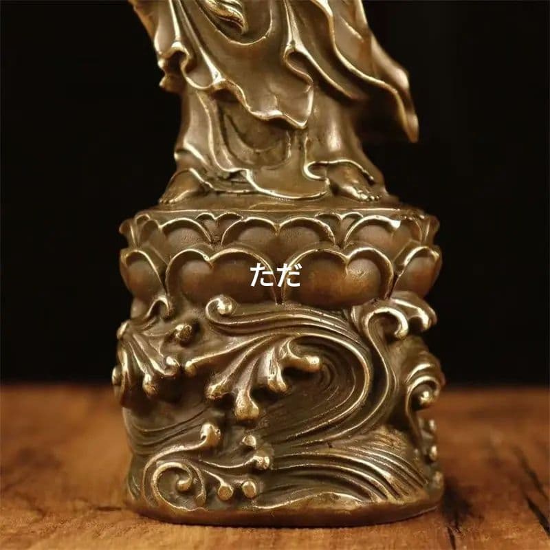 銅製 仏像 浄水観音菩薩仏像 仏間供養 銅製品 工芸品 置物