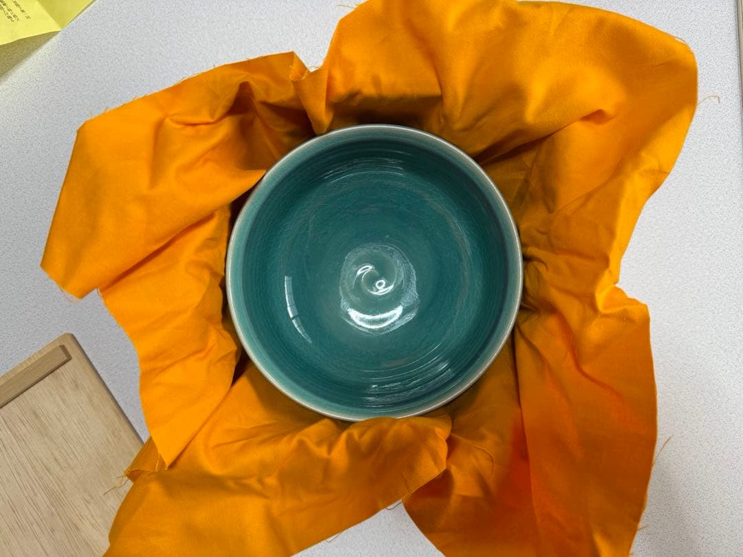 昔原焼窯元　久世天聲　　茶碗