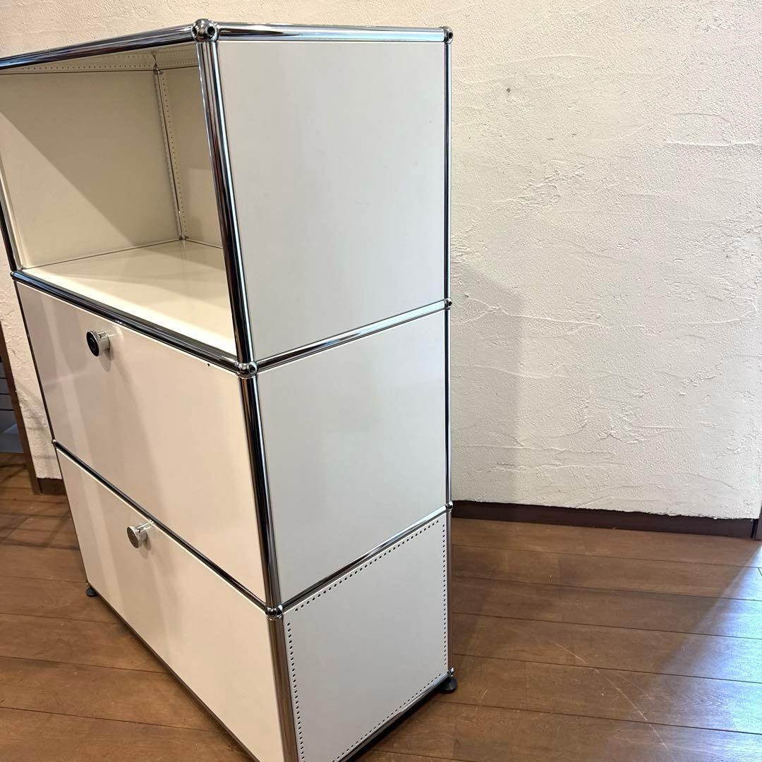 【flairmistさま専用】USM Haller キャビネット ホワイト 3段