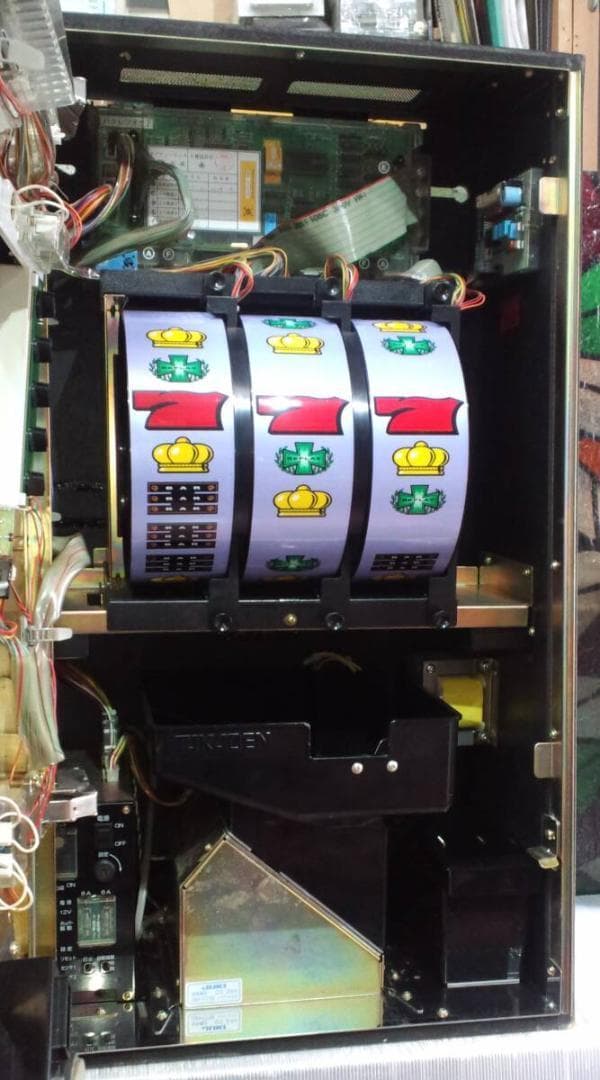 【パチスロ実機】アリストクラート★爆裂王７【オートプレイ付不要機付】４号機