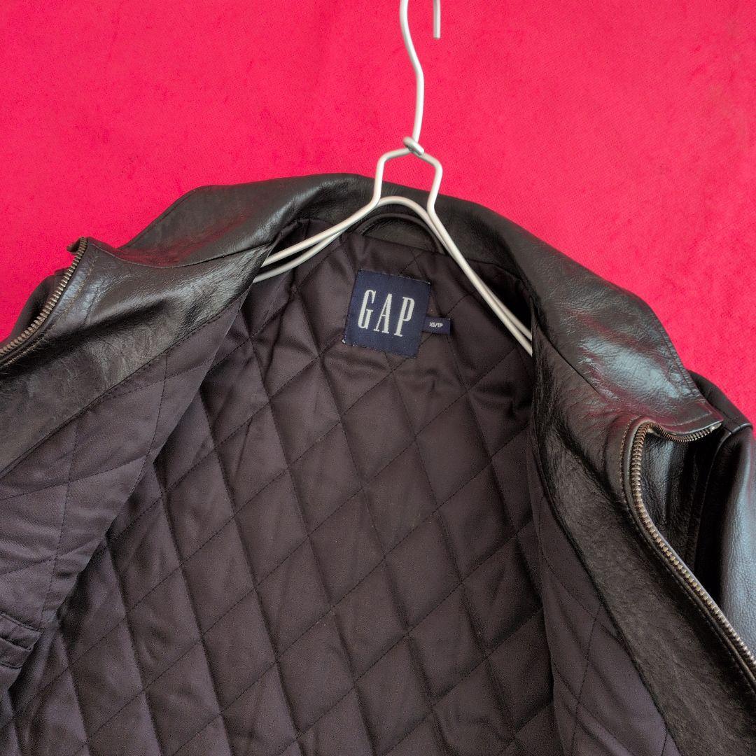 【希少】OLD GAP オールドギャップ　レザージャケット／XS（М相当）