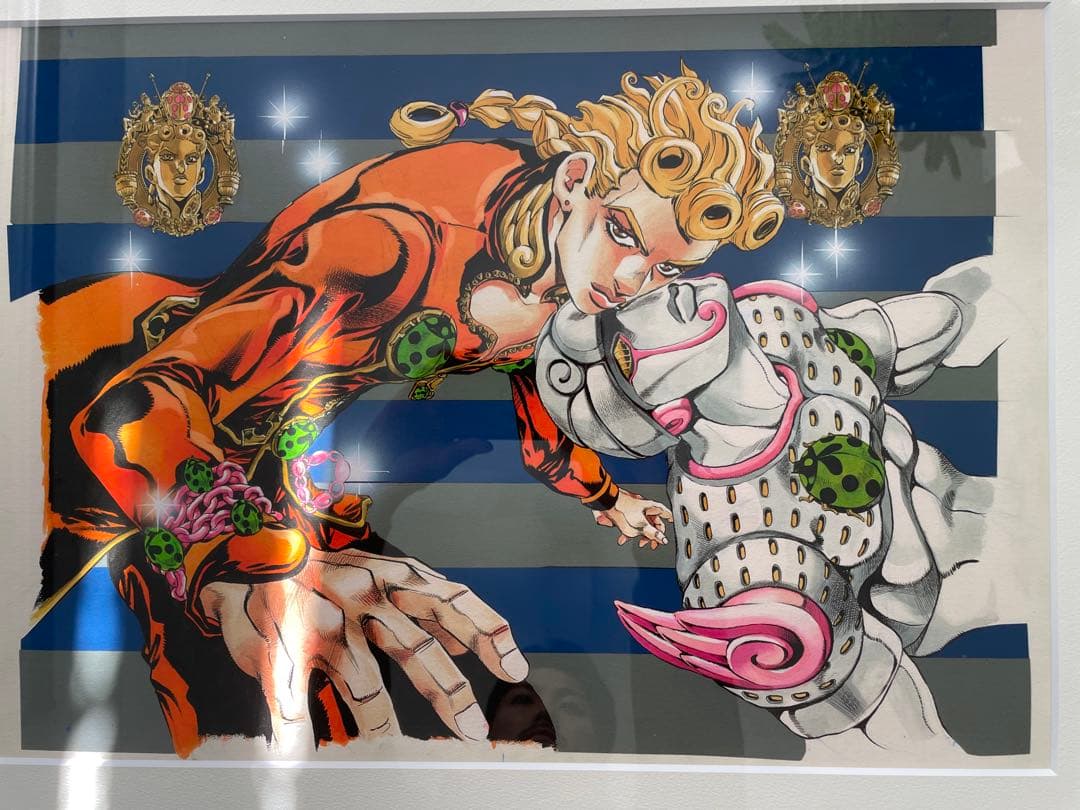 ジョルノ・ジョバァーナ JOJO展 高級複製原画 黄金の風 荒木飛呂彦原画展
