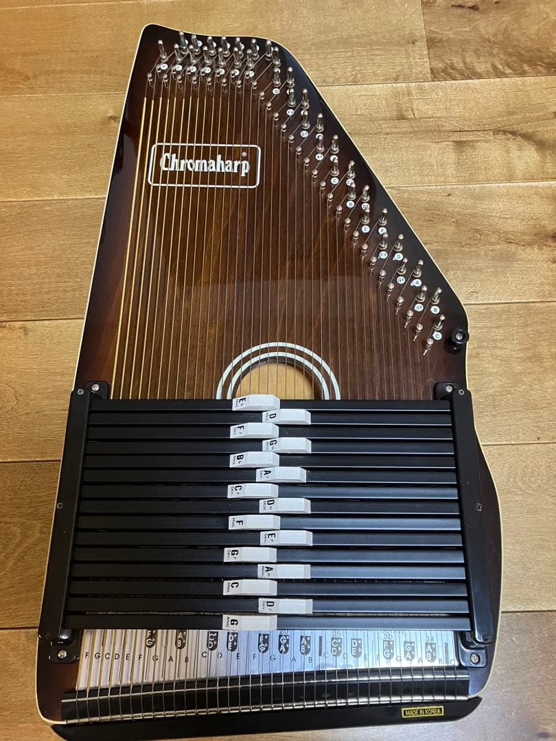 【極美品】Chromaharp オートハープ　専用ケース付き